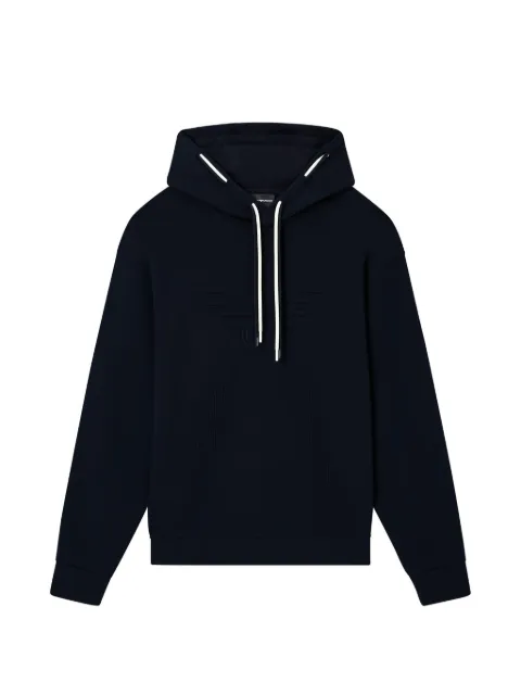 Emporio Armani double-drawstring hoodie Blue EM004870AF13713