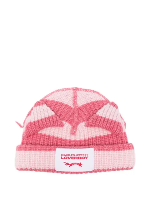 Charles Jeffrey Loverboy Chunky ears beanie Pink CHUNKYEARSBEANIE