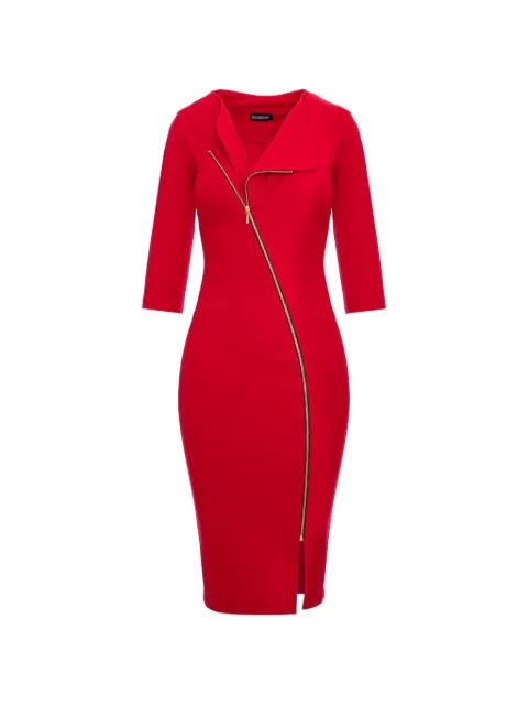 ROSERRY zip-fastening midi dress Red MADISON