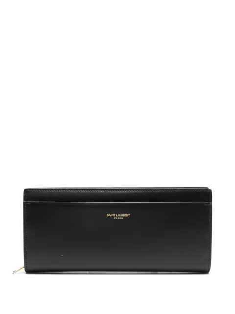 Saint Laurent large zip wallet Black 863290AAGD0