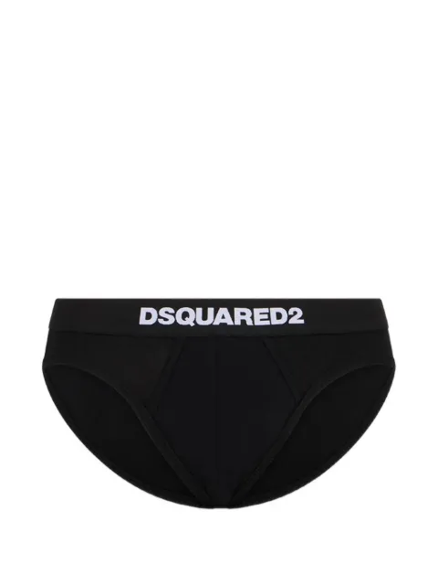 DSQUARED2 logo-detail brief Black D9L806210ISA01
