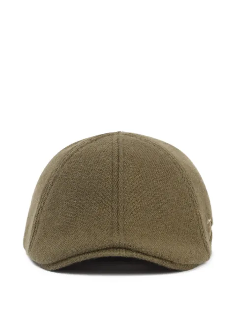 Jacquemus The Atelier- logo embroidery beret Green ACM00731AK00286