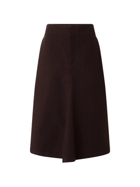 Soeur Hope A-line skirt Brown JUP0709HOPE26SMAR03