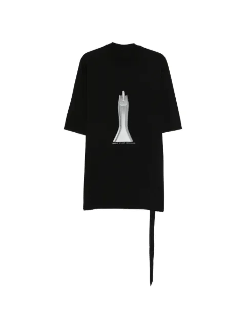Rick Owens DRKSHDW Jumbo graphic-print T-shirt Black DU01F4274RNEP5