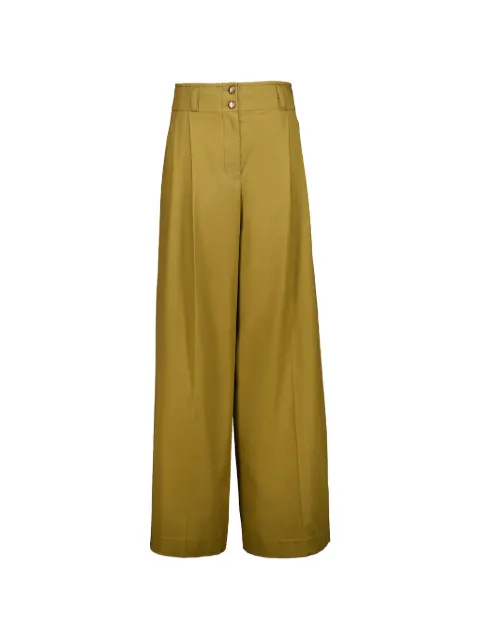 ZIMMERMANN Luna drill tailored trousers Green 7423PS261