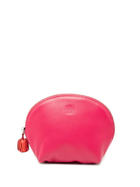 Loewe Pre-Owned 2012 Nappa Anagram Cosmetic pouch Pink U50I2OAMSBMFTDXO