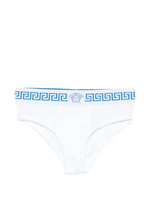 Versace Medusa-head briefs White 10242221A17880