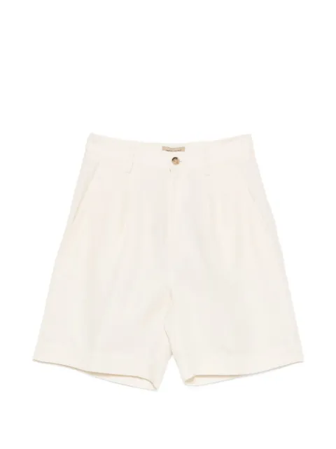 Woolrich pleated shorts Neutrals CFWWSH2005FRUT3043