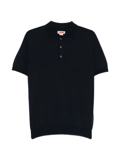 Baracuta short-sleeve polo shirt Blue BRMAG0003BKNT1