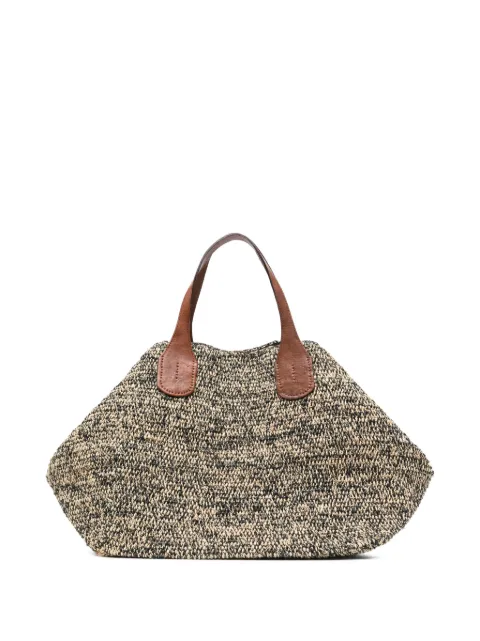 IBELIV Rio raffia handle tote bag Neutrals RIO098
