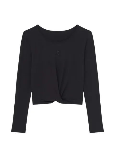 Repetto long-sleeve top Black S0720
