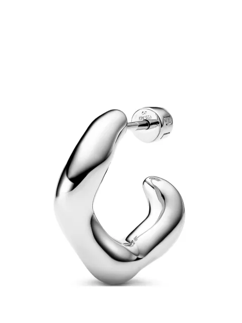 Maria Black Anil Hoop earring Silver 101146AGRI