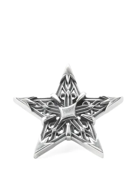 Emanuele Bicocchi Stella star brooch Silver STNTS2