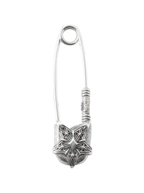 Emanuele Bicocchi Stella brooch Silver STNTS1