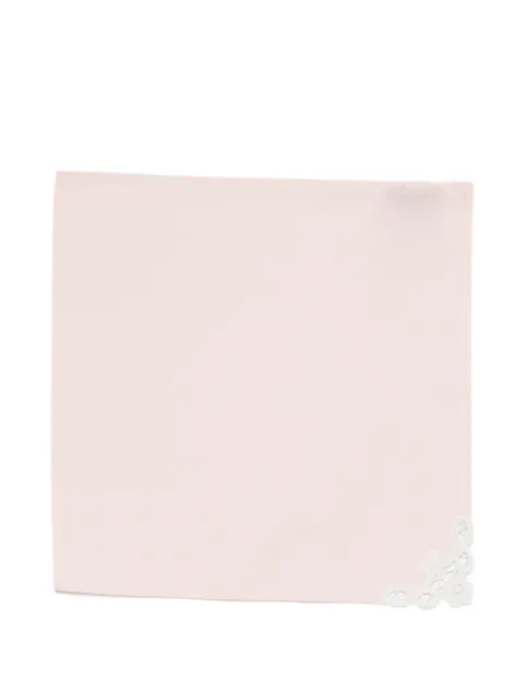 Soeur Hinaya floral-detail scarf Pink ECH0989HINAYA