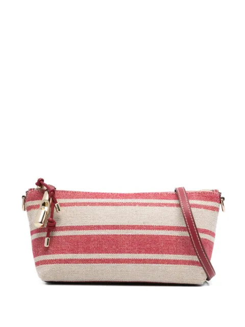 Furla striped padlock shoulder bag Red WE00865BX43534028S