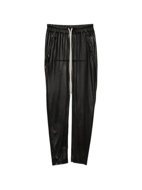Rick Owens DRKSHDW sliced drawstring maxi skirt Black DS01F4341JL