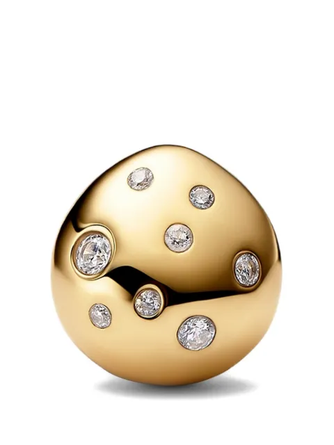 Maria Black Flynn Popcorn Huggie earring Gold 101140YG