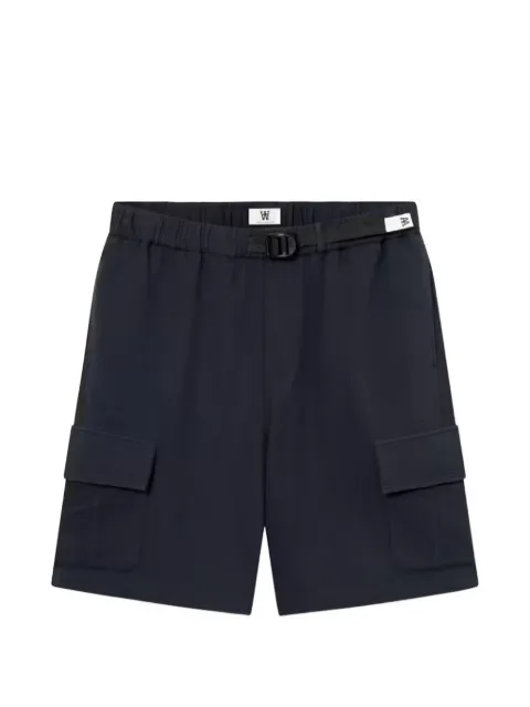 Wood Wood cargo belt shorts Blue 30251945