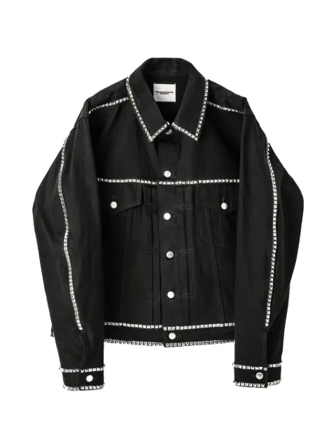 Takahiromiyashita The Soloist Racker stud jacket Black TM44