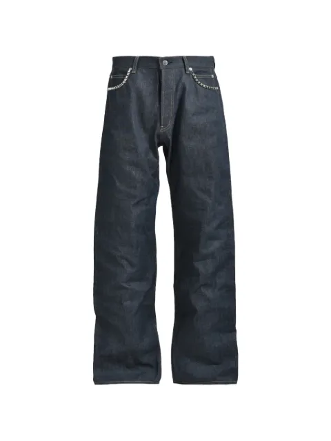 Takahiromiyashita The Soloist Selvedge wide-leg jeans Blue TM47