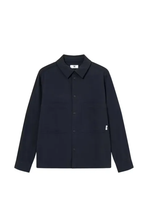 Wood Wood WWClay shirt Blue 30251942