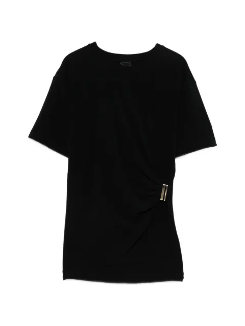 PINKO buckle draped T-shirt Black 106455A35D