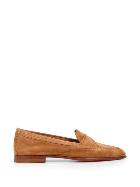Santoni stitched loafers Brown WUSF72077HAFSHTH