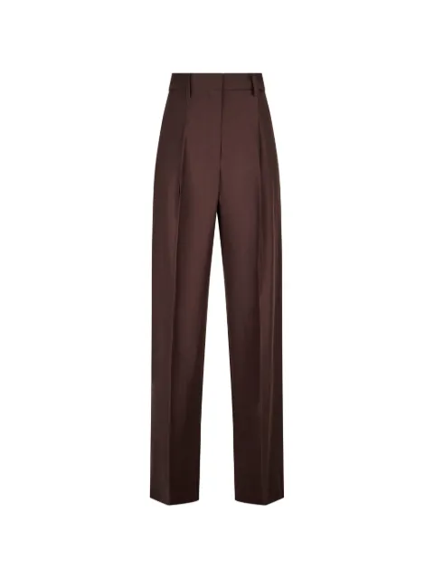 Forte Forte pleated trousers Brown 14571MYPANTS