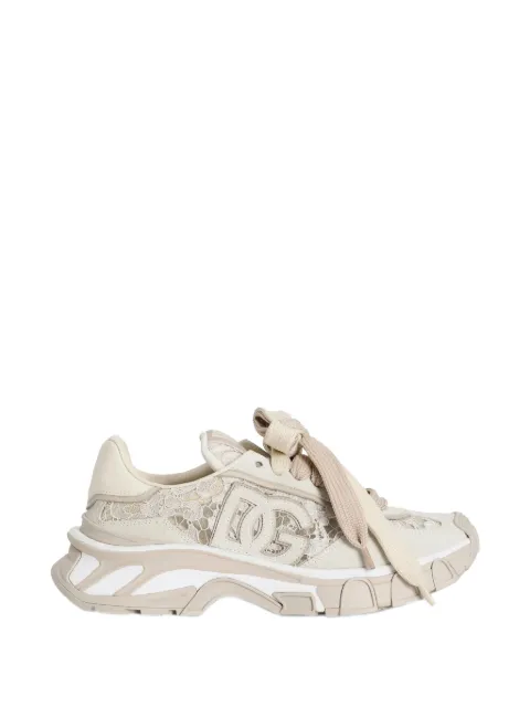 Dolce & Gabbana DG Country Road sneakers in lace Neutrals CK2417AX627
