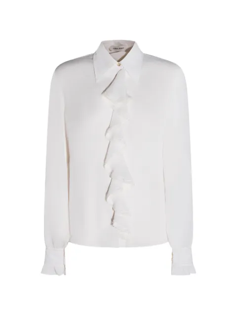 Alberta Ferretti ruffled shirt Neutrals 261U022816170003