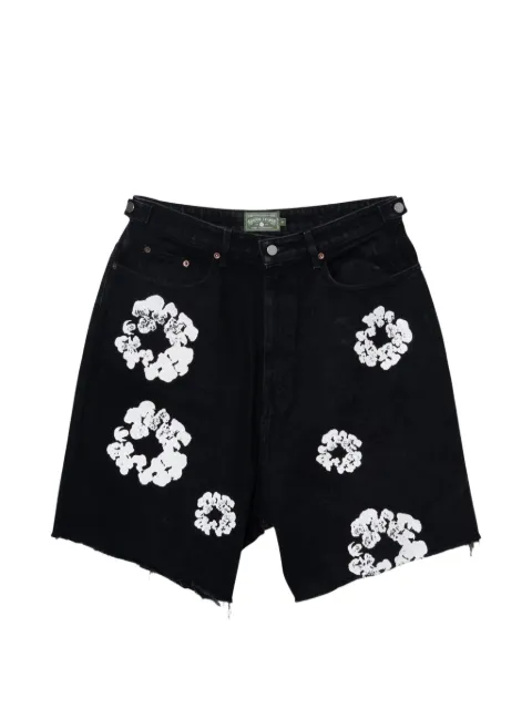 Denim Tears cotton denim shorts Black DT401