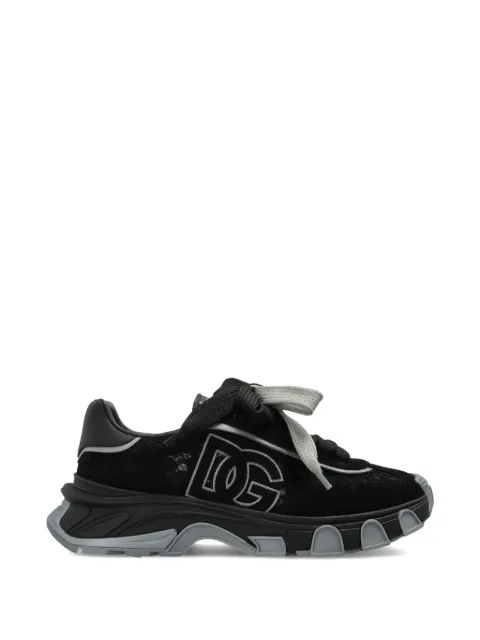 Dolce & Gabbana DG Country Road fabric sneakers Black CK2417AO189