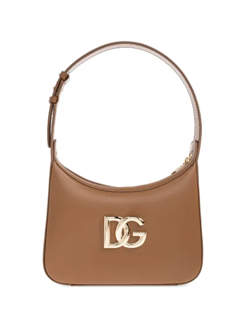 Dolce & Gabbana logo leather tote bag Brown BB7598AW576
