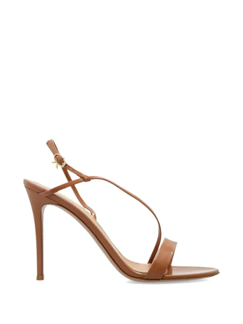 Gianvito Rossi strap leather sandals Neutrals G3276995RICNUI