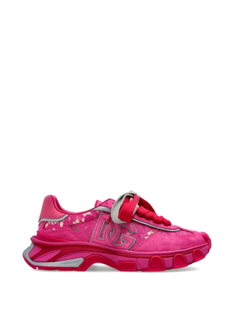 Dolce & Gabbana DG Country Road fabric sneakers Pink CK2417AO189