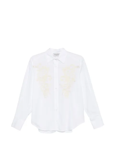 ERMANNO FIRENZE embroidery shirt White D48EK024E35