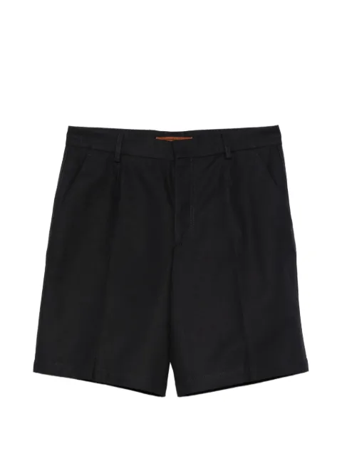 Zegna pleated shorts Blue UHI05A3TB17