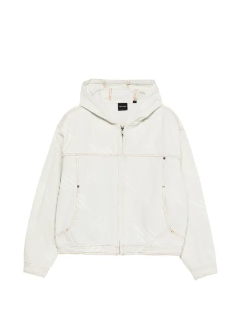 Daily Paper hooded patterned jacket Neutrals 2610034