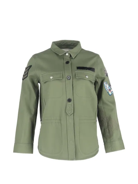 Zadig&Voltaire embroidered shirt Green RFCPUGBCL693780W