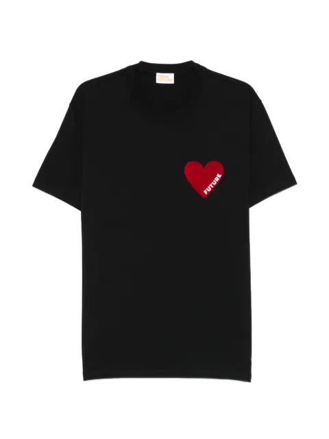 FROM FUTURE heart-motif T-shirt Black PERMMTS00830W