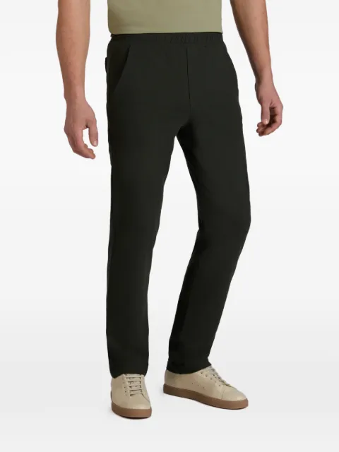 Zanone elastic-waistband trousers Green 815111ZG380