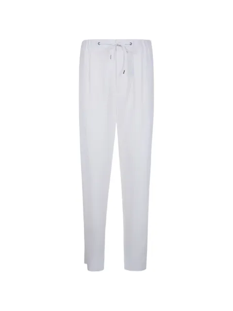 Giorgio Armani drawstring-fastening trousers White GM001625TE10954098