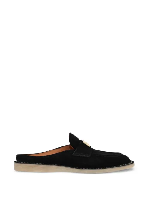 Dolce & Gabbana logo-plaque mules Black CI0209AS707