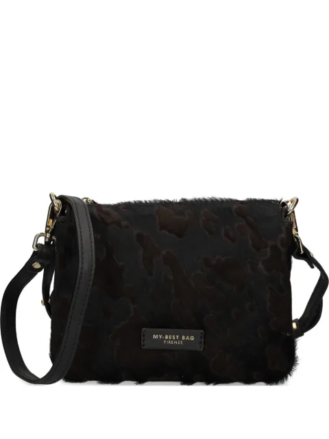MY BEST BAG printed cross body bag Black 1022