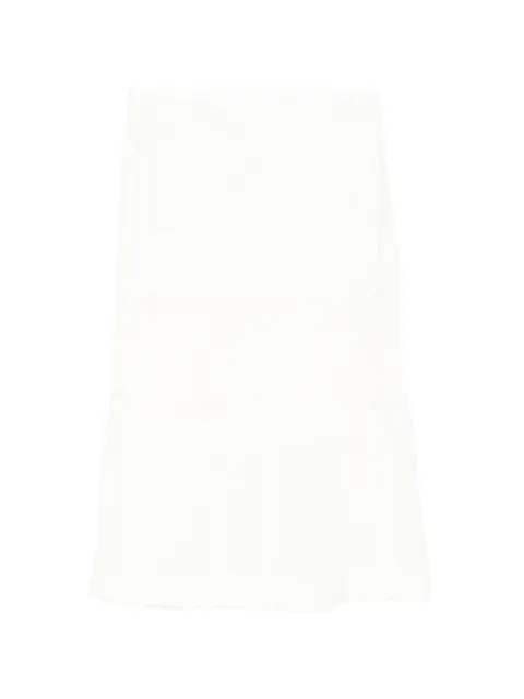 sacai panelled skirt White 2608432