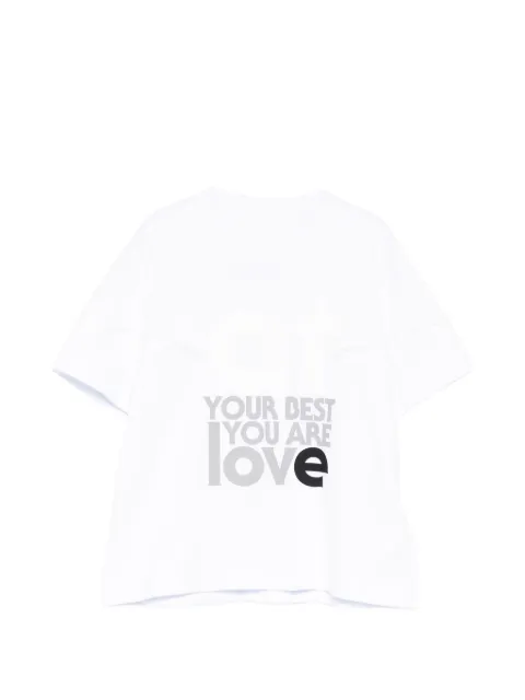 sacai cotton graphic T-shirt White 2608494