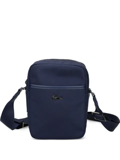 Lacoste logo adjustable messenger bag Blue NH5157EY