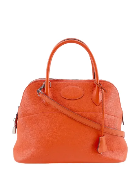 Hermès Pre-Owned 2017 Clemence Bolide 31 satchel Orange YUTCOUVFPFKGWGMU