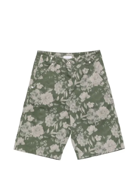 Halfboy floral-print shorts Green HS261WB003TW020
